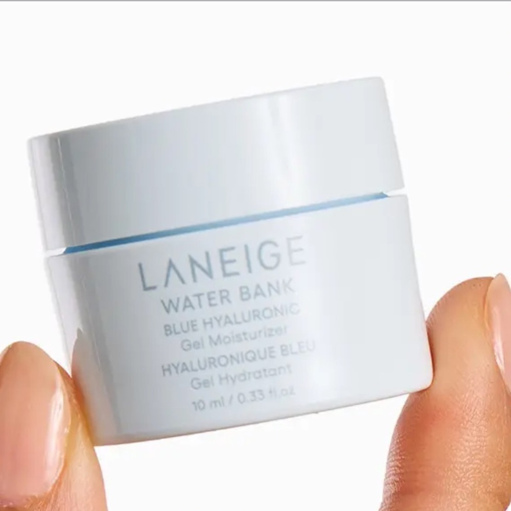 Laneige Water Bank Blue Hyaluronic Gel Moisturizer with Mint Extract, 10 mL